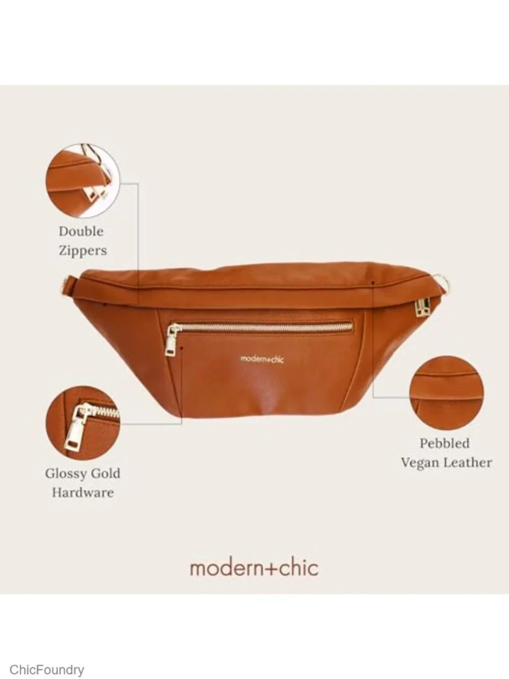 N/A tone crossbody wallet